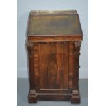 Victorian rosewood Davenport