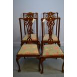 20th Century mahogany dining chairs