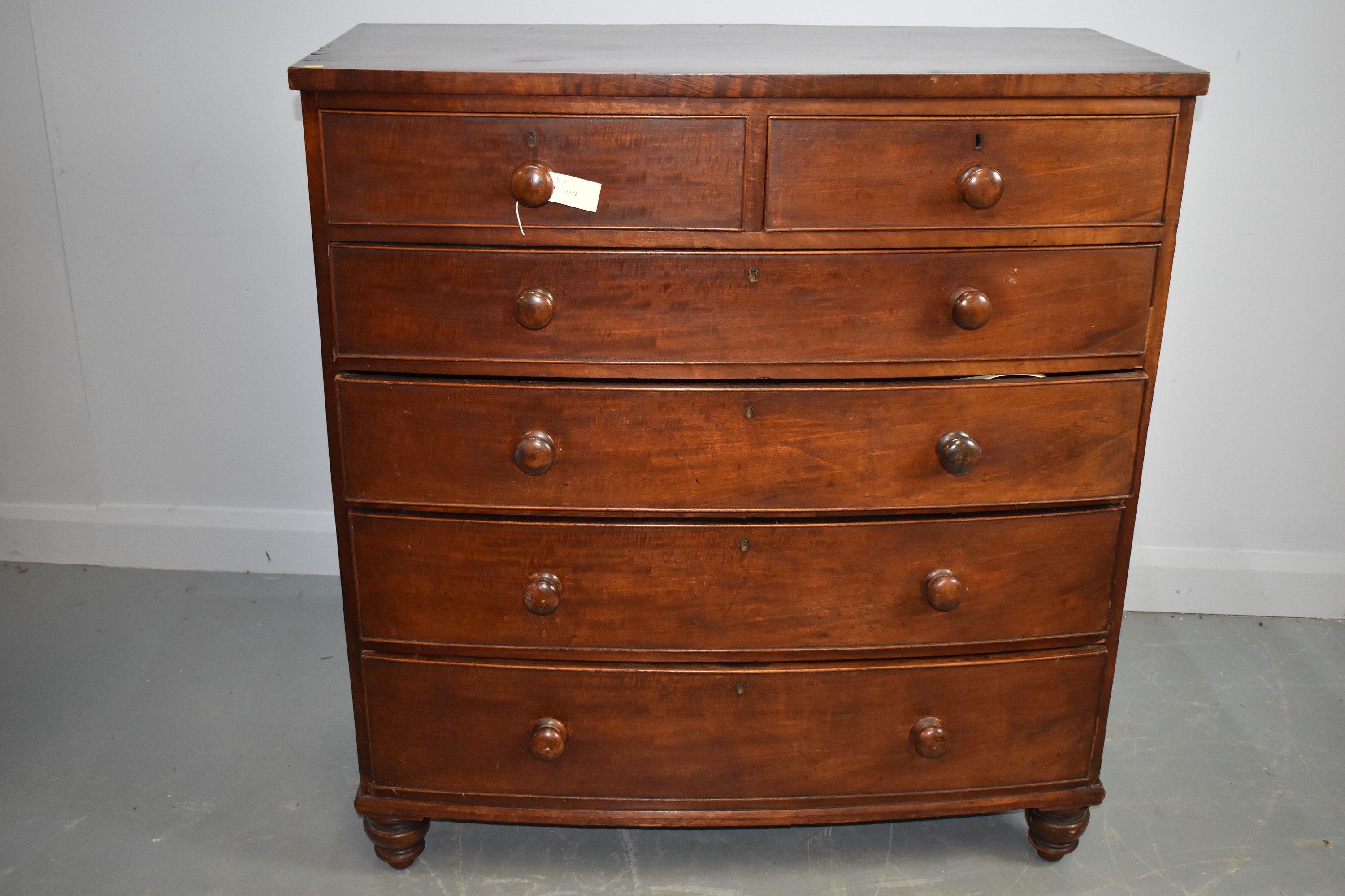 Victorian mahogany chest