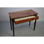 19th Century mahogany side table