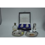 Silver condiments and other items