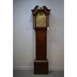 Laurie, Carlisle - oak longcase clock