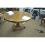 William IV Rosewood breakfast table