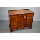 Early Victorian mahogany desk