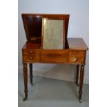 Victorian Mahogany gentleman's dressing table