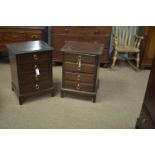 Pair of Stag bedside tables