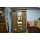 1930s oak wardrobe