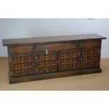 20th Century oak sideboard