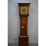 19th Century oak longcase clock
