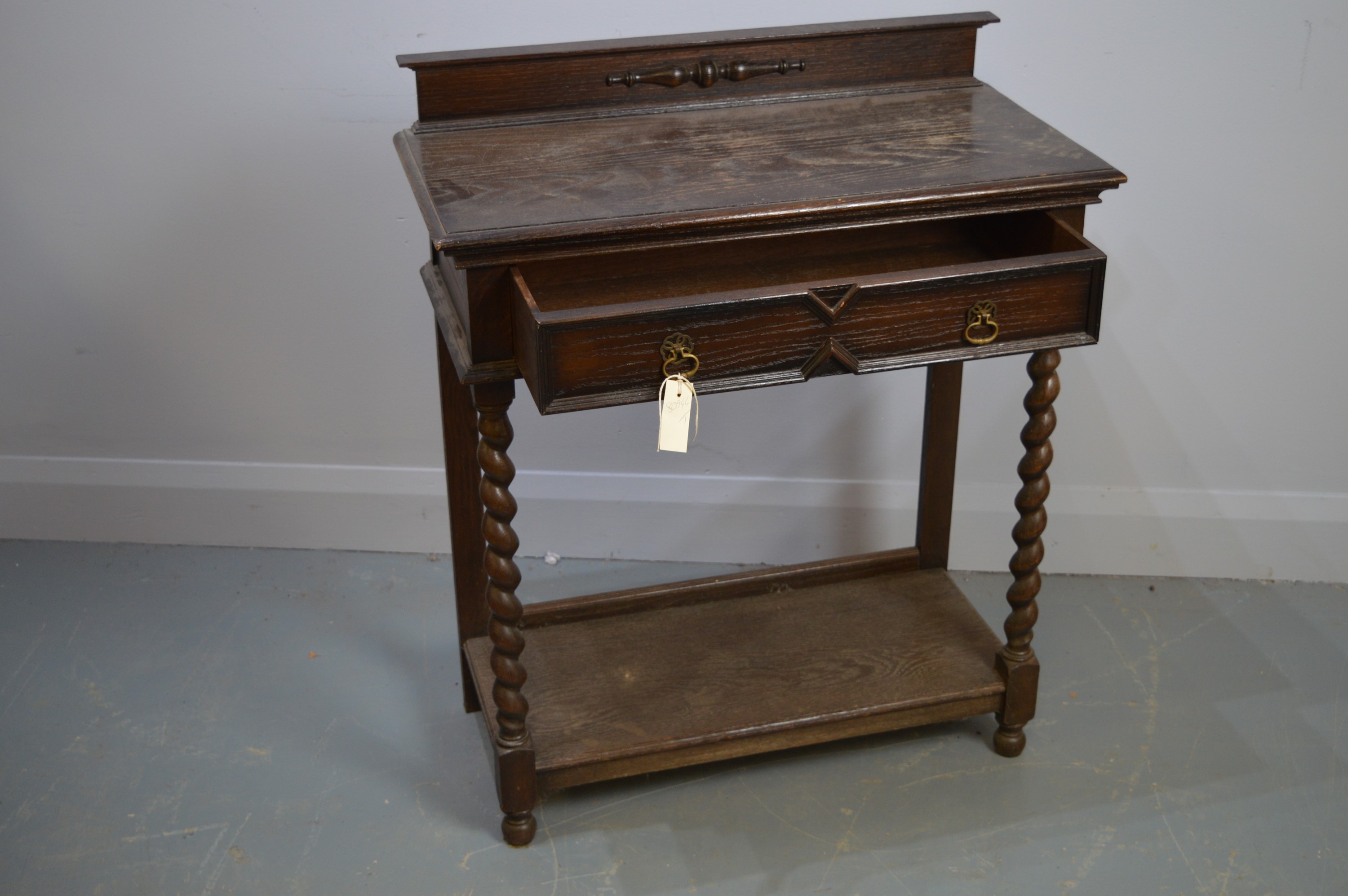 20th Century stained oak side cabinet