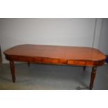 20th Century mahogany boardroom table