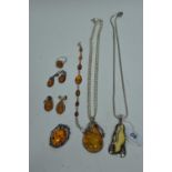 Amber jewellery