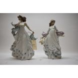 Two Lladro figurines.