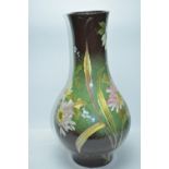 A large decorative pottery vase.