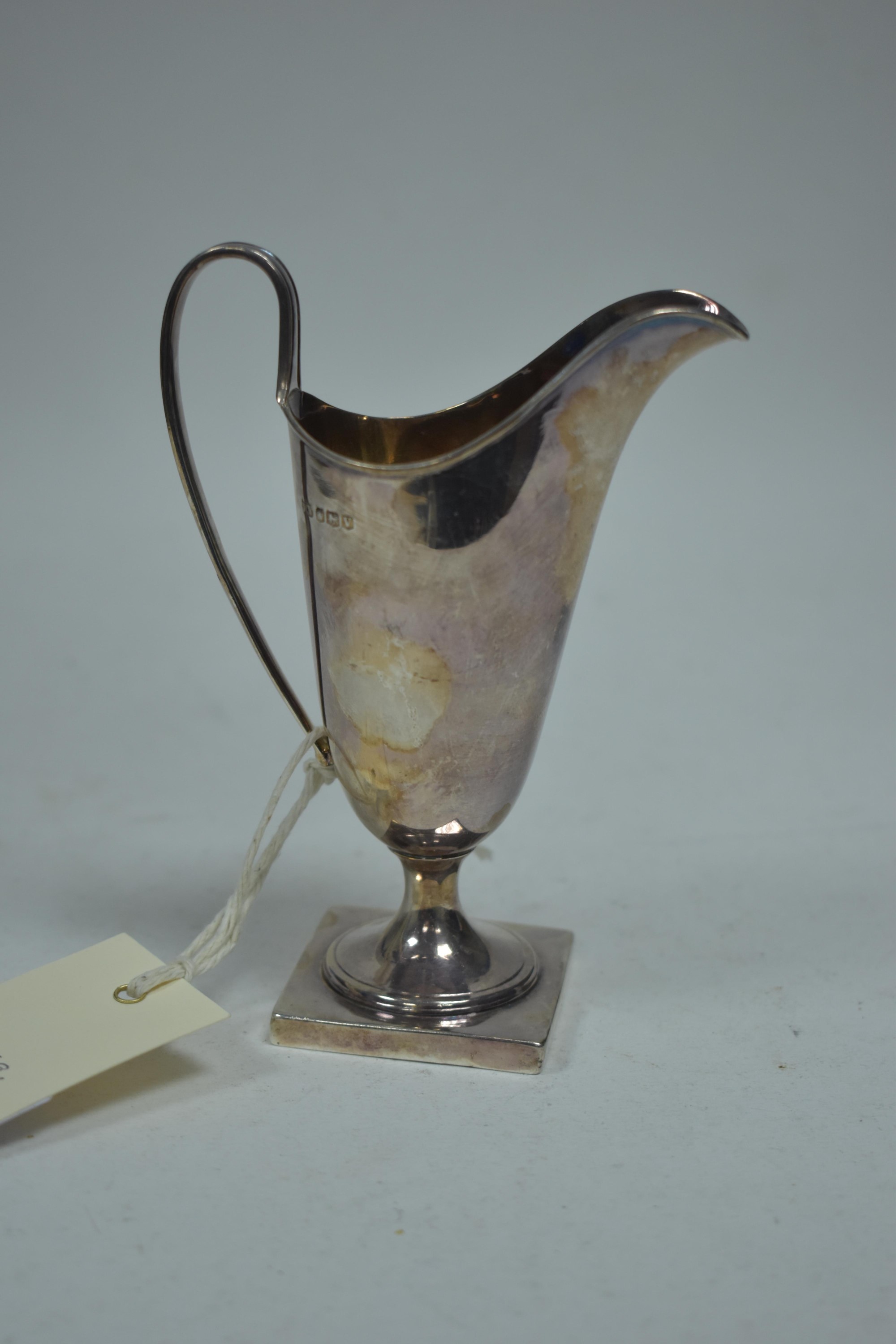 Silver cream jug