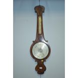 A & J Casartelli, Liverpool wheel barometer.