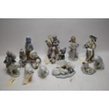 Lladro figures and models.