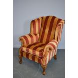 20th Century wingback armchair