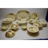 Royal Doulton dinnerware.