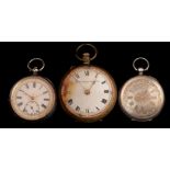 three pocket watches