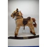 A self-assembly rocking horse ornament.