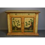 20th Century painted side cabinet