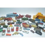 Assorted Dinky and other makers cars; etc. (qty)