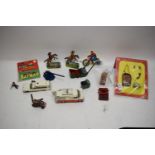 Dinky Toys and other toys.