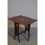 An Edwardian mahogany Sutherland table