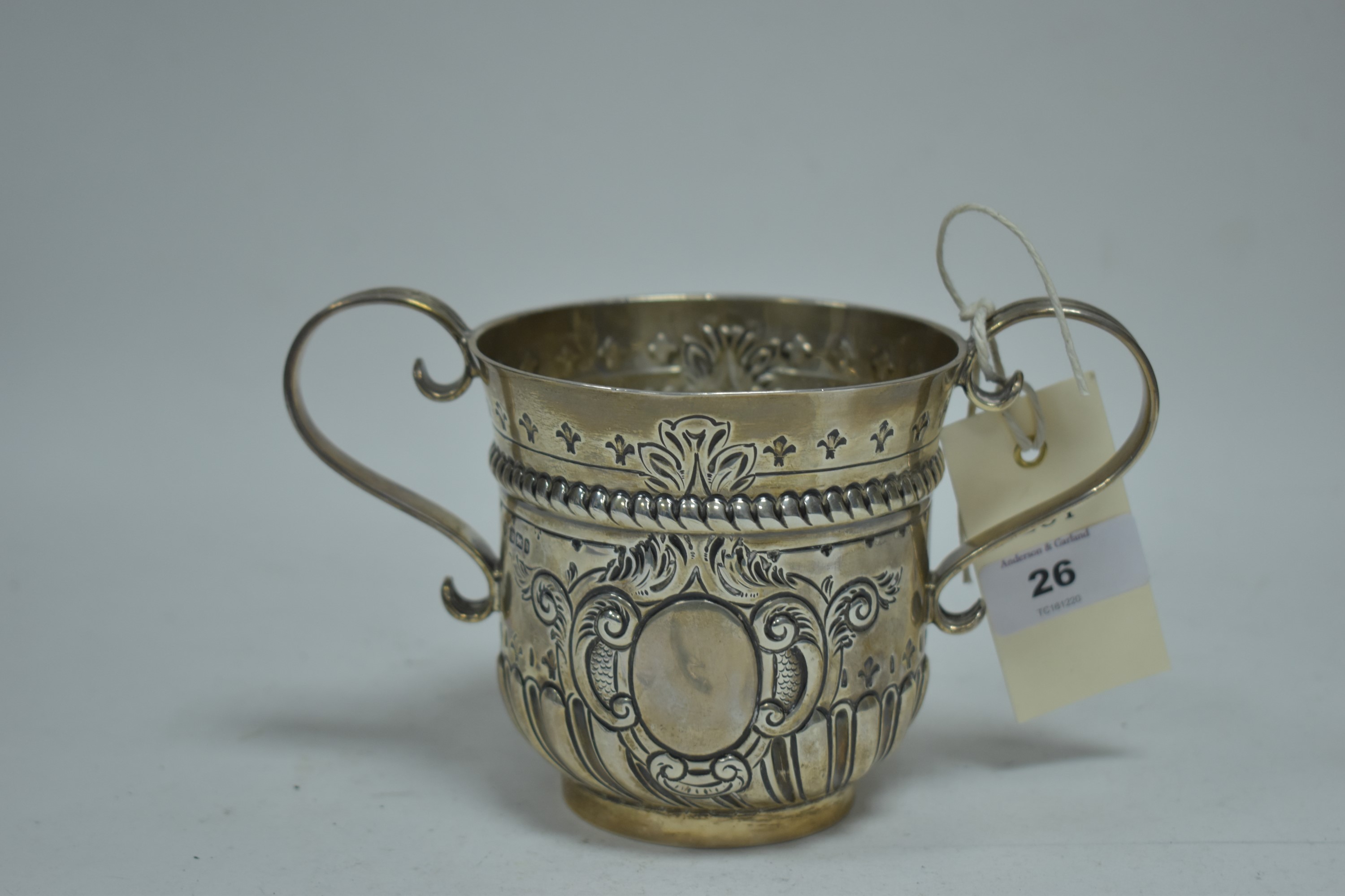 Silver loving cup