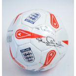 Signed Jack Charlton football