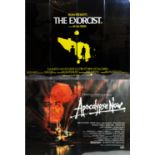 Original movie posters"Apocalypse Now" and "The Exorcist".