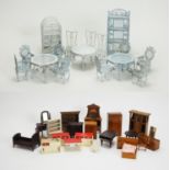 Doll's furniture by Barton and other makers.
