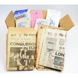 Assorted 1960's football programmes for West Ham, Tottenham Hotspur, Chelsea, Fulham, Milwall,
