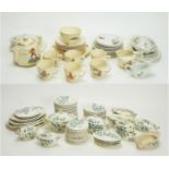 Doll's dinnerware by Ridgways Pottery and other miniature ware