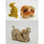 Steiff poodle 7 two other soft toys