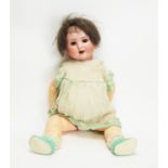 Bisque head doll