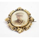 WW1 Memoriam brooch