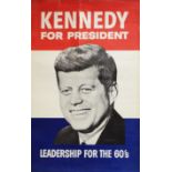 J.F. Kennedy election poster