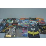 Batman The Dark Knight Returns; and other mainly Batman related graphic novels.