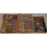 Viz, Zit and US comics.