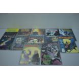 Batman The Killing Joke; and other Batman-related graphic novels.