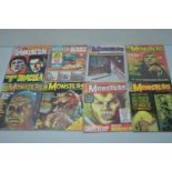 Famous Monsters of Filmland; and other comics.