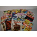MAD Magazine; other issues, Panic; and other humour magazines.