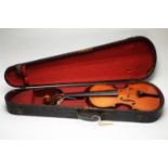 Student Violin cased