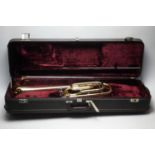 Boosey and Hawkes B flat and F bass trombone