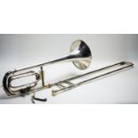 Wilhelm Monke B flat and F bass trombone