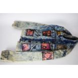 Signed Wrangler denim jacket- Iron Maiden, ACDC and others