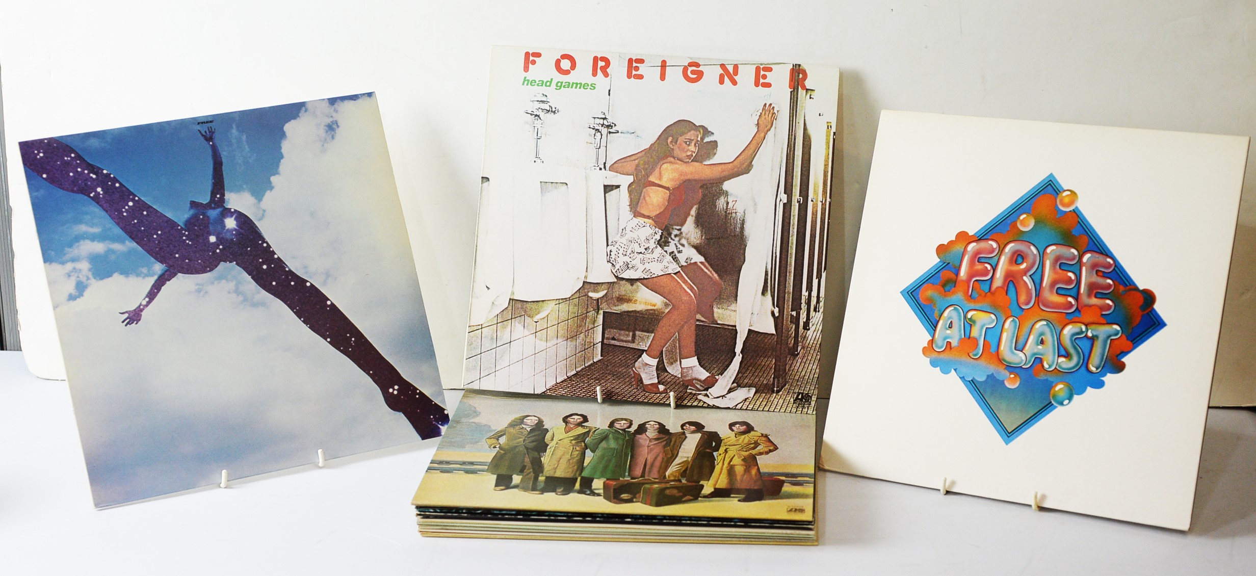 Free and Foreigner LPs