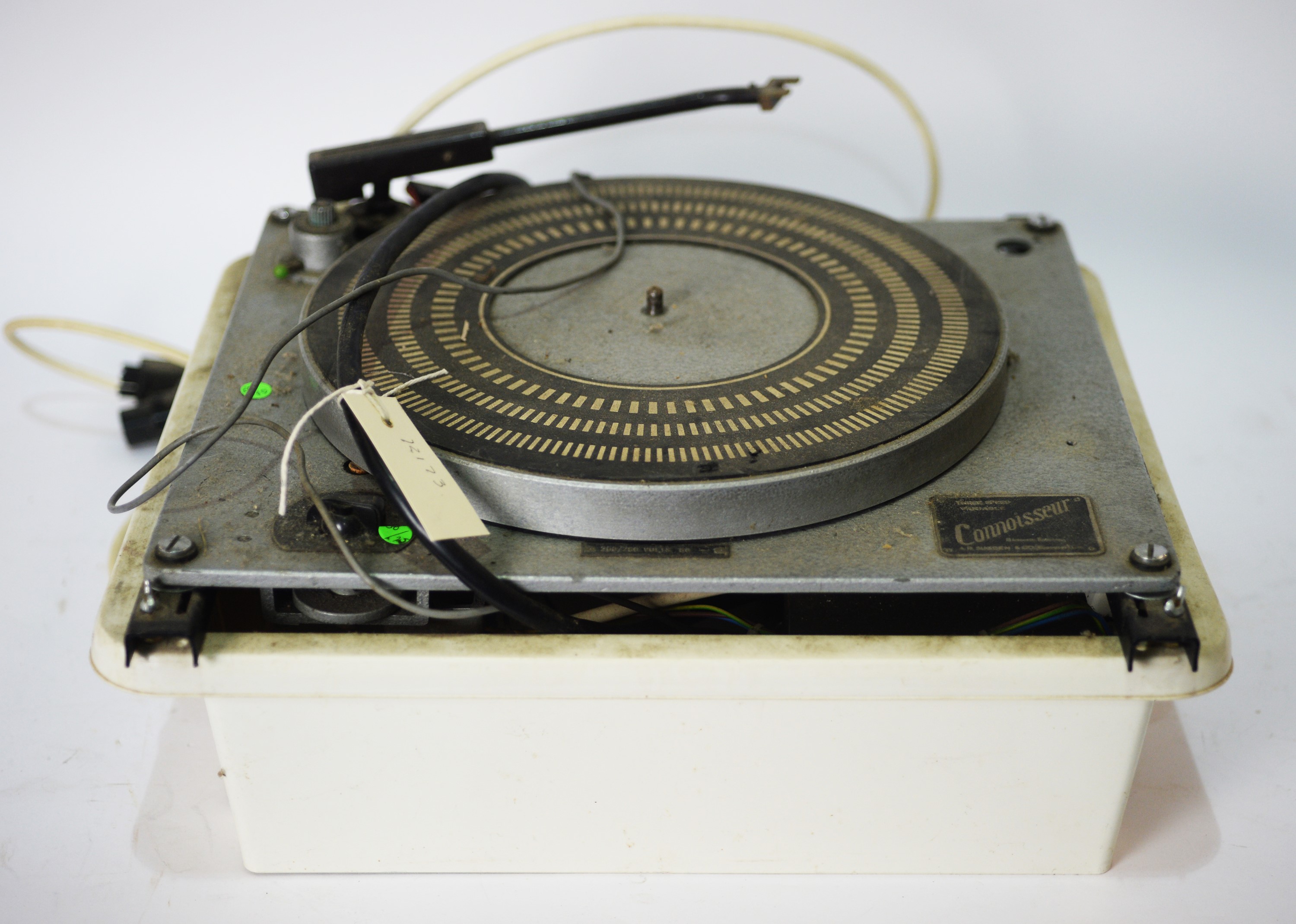 Sugden Connoisseur turntable and Quad amplifier